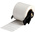 Brady B-499 Nylon Cloth White Label Roll, 25.4mm Width, 9.53mm Height