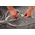 Brady B-499 Nylon Cloth White Label Roll, 22.86mm Width, 12.7mm Height