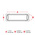 Brady B-342 PermaSleeve White Heatshrink Labels, 44.45mm Width, 16.38mm Height, 100 Qty