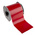 Brady B-7569 Vinyl Red Label Roll, 101mm Width, 1 Roll Qty