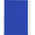 Brady B-595 Vinyl White Blue Print Label Roll, 50.8mm Width
