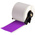 Brady B-595 Vinyl White Purple Print Label Roll, 50.8mm Width