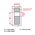 Brady B-427 Self-laminating Vinyl Transparent/White Label Roll, 25.4mm Width, 98mm Height, 50 Qty