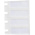 Brady B-423 Polyester White Label Roll, 19.05mm Width, 6.35mm Height