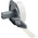 Brady B-595 Vinyl Transparent Cable Labels, 12.7mm Width, 15.27mm Height