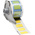 Brady B-342 PermaSleeve Yellow Heatshrink Labels, 25.4mm Width, 16.38mm Height, 100 Qty