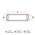 Brady B-342 PermaSleeve Yellow Heatshrink Labels, 44.45mm Width, 8.51mm Height, 1000 Qty
