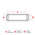 Brady B-342 PermaSleeve Yellow Heatshrink Labels, 25.4mm Width, 8.51mm Height, 100 Qty