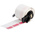 Brady B-427 Self-laminating Vinyl Red/Transparent Cable Labels, 25.4mm Width, 38.1mm Height