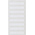 Brady B-423 Polyester White Label Roll, 31.75mm Width, 6.35mm Height