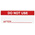RS PRO Adhesive Pre-Printed Adhesive Label-Do Not Use-. Quantity: 140