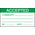 RS PRO Adhesive Pre-Printed Adhesive Label-Accepted-. Quantity: 30