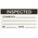 RS PRO Adhesive Pre-Printed Adhesive Label-Inspected-. Quantity: 30