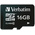 Verbatim 16 GB MicroSDHC Micro SD Card, Class 10