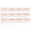 RS PRO Adhesive Pre-Printed Red Label-Rejected-. Quantity: 120
