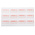 RS PRO Adhesive Pre-Printed Red Label-Do Not Use-. Quantity: 120