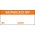 RS PRO Adhesive Pre-Printed Adhesive Label-Serviced By-. Quantity: 140