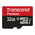 Transcend 32 GB MicroSDHC Micro SD Card, Class 10, UHS-1 U1