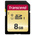 Transcend 8 GB SDXC SD Card, Class 10, UHS-I U1, UHS-I U3, V30
