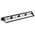 RS PRO Cat6 24 Port RJ45 RJ Patch Panel UTP 1U Black