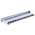 RS PRO Cat6 24 Port RJ45 RJ Patch Panel STP 1U Black