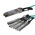 StarTech.com Cisco Compatible SFP QSFP+ breakout cable Module