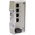 HARTING DIN Rail Mount Ethernet Switch, 4 RJ45 Ports, 10/100Mbit/s Transmission, 28/48V dc