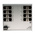 HARTING Ha-VIS Series DIN Rail Mount Ethernet Switch, 16 RJ45 Ports, 10/100/1000Mbit/s Transmission, 24V dc