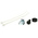 Molex Premise Networks Cat6 24 Port RJ45 Keystone Patch Panel 1U Grey