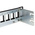 Belden KeyConnect Series Cat5e, Cat6 24 Port Keystone Patch Panel Shielded 1U Black