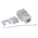 Roline Cat6 RJ45 Patch Panel Connector, UTP Shielding