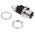 RS PRO DC Socket Rated At 5.0A, 12.0 V, Panel Mount, length 21.3mm, Nickel