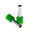 RS PRO French Colour Coded Bootlace Ferrule Crimp terminal Kit