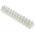 RS PRO Non-Fused Terminal Block, 12-Way, 24A, 2.5 mm² Wire, Screw Down Termination