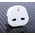 RS PRO UK to Europe Travel Adapter, Rated At 7.5A