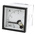 HOBUT D48SD Analogue Panel Ammeter 0/5A AC, 48mm x 48mm Moving Iron