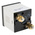 HOBUT D48SD Analogue Panel Ammeter 0/25A Direct Connected AC, 48mm x 48mm Moving Iron