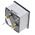 HOBUT D72SD Analogue Panel Ammeter 0/25A Direct Connected AC, 72mm x 72mm Moving Iron
