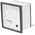 HOBUT D72SD Analogue Panel Ammeter 0/10A Direct Connected AC, 72mm x 72mm Moving Iron
