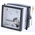 HOBUT D48MC Analogue Panel Ammeter 0/100A For Shunt 75mV DC, 48mm x 48mm Moving Coil