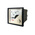 RS PRO Analogue Panel Ammeter 10 (Input) A, 100/5 (CT) A, 200 (Scle) A AC, 45mm x 45mm, 1 % Moving Iron