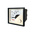RS PRO Analogue Panel Ammeter 30 (Input)A AC, 45mm x 45mm, 1 % Moving Iron
