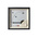 RS PRO Analogue Panel Ammeter 100 (Scle) A, 100/5 (CT) A, 5 (Input) A AC, 68mm x 68mm, 1 % Moving Iron