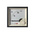 RS PRO Analogue Panel Ammeter 10 (Input) A, 100/5 (CT) A, 200 (Scle) A AC, 68mm x 68mm, 1 % Moving Iron