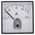 HOBUT Analogue Panel Ammeter 0/60/120A For 60/5A CT AC, 72mm x 72mm Moving Iron