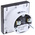 HOBUT Analogue Panel Ammeter 0/500/100A For 500/5A CT AC, 72mm x 72mm Moving Iron