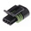 Delphi, Metri-Pack 150.2 Pull-To-Seat Automotive Connector Socket 3 Way, Crimp Termination