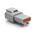 Amphenol Industrial, ATM Automotive Connector Socket 3 Way, Crimp Termination