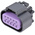 Delphi, GT 150 Automotive Connector Socket 10 Way, Crimp Termination
