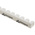 RS PRO White Slotted Flexible Panel Trunking - Flexible Slot, W9 mm x D11mm, L0.5m, Polypropylene